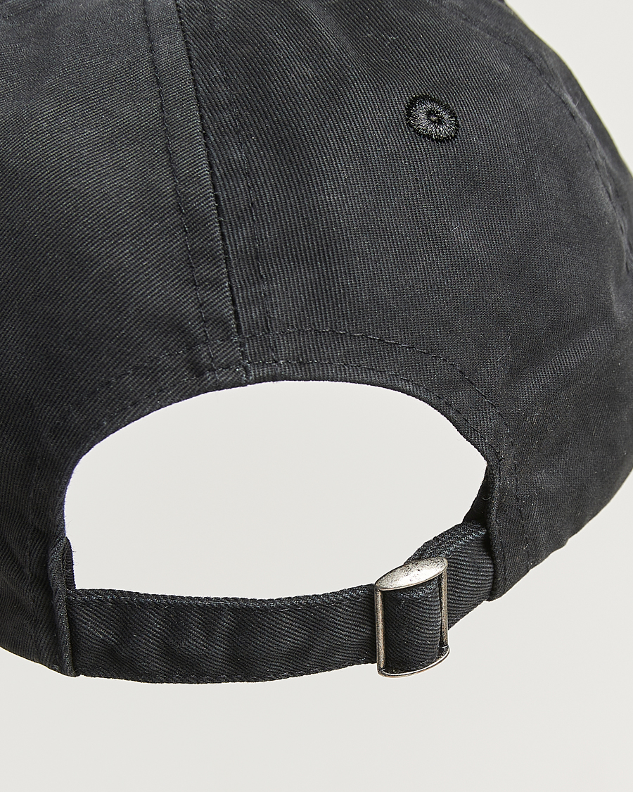 Mies | Päähineet | Drake's | Horseshoe Chainstitch Cap Black