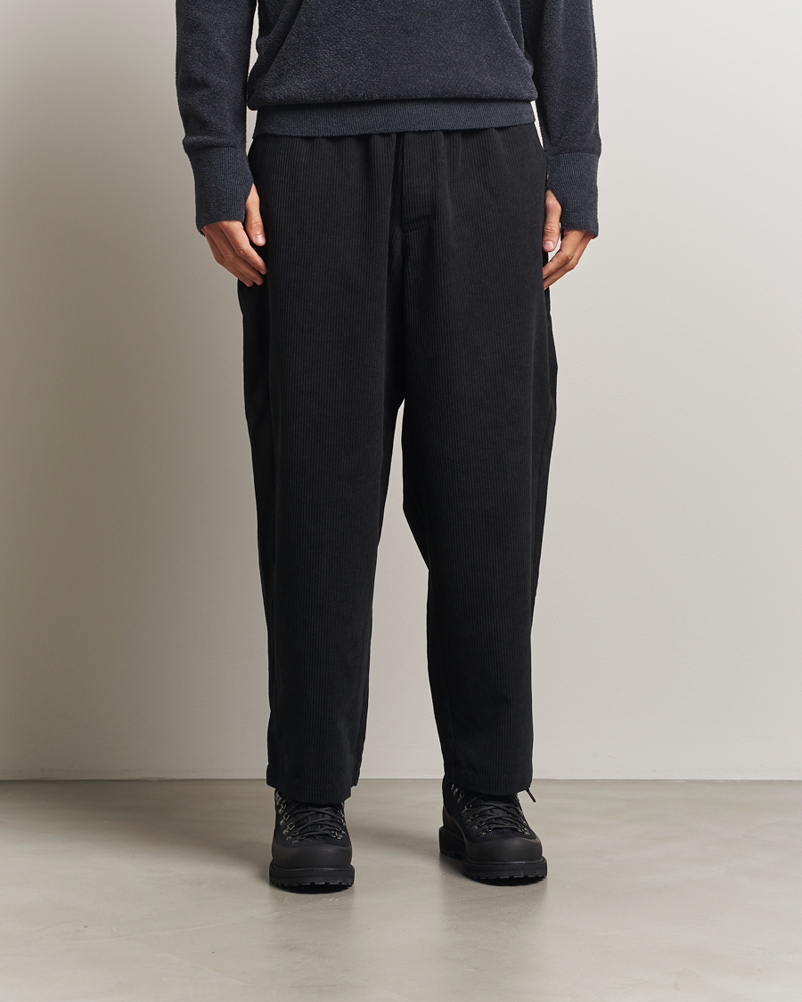 Mies | Housut | Goldwin | Wale Corduroy Straight Pants Black