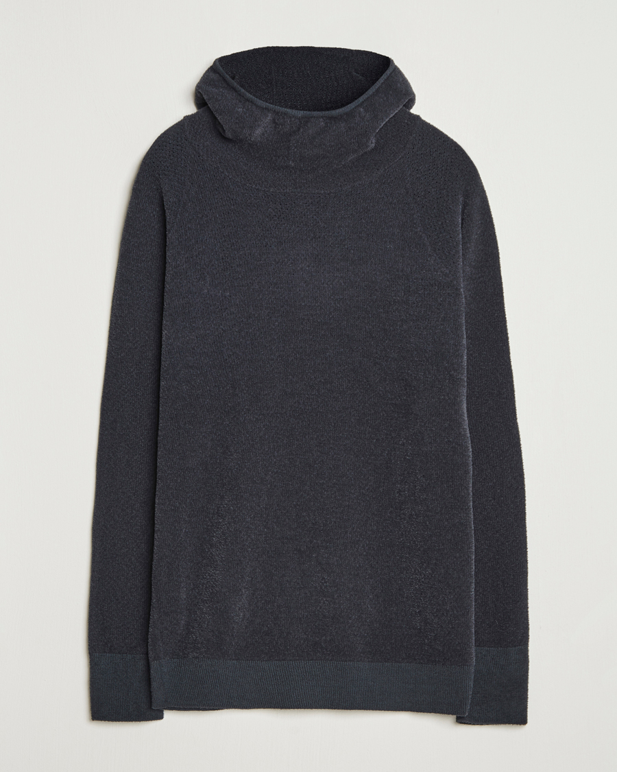 Mies | Puserot | Goldwin | Mesh Pile Hoodie Wolf Gray