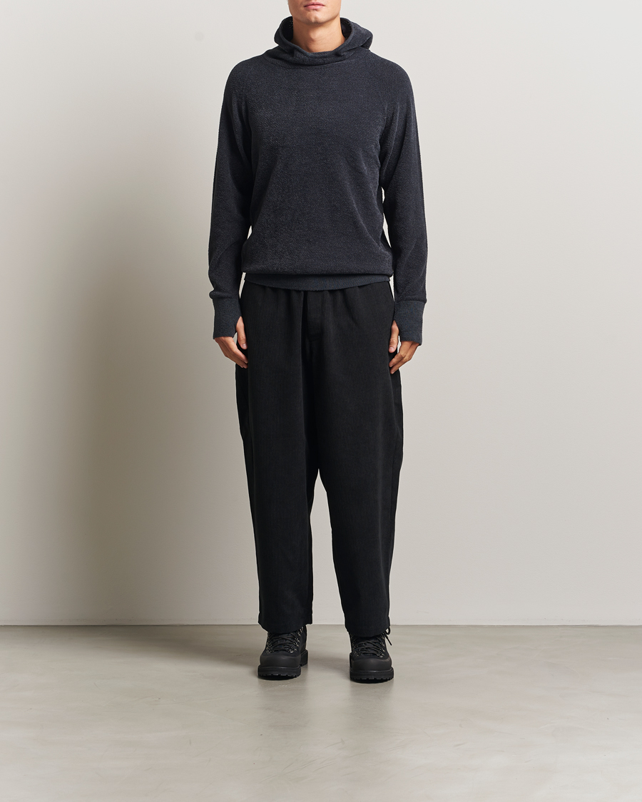 Mies | Puserot | Goldwin | Mesh Pile Hoodie Wolf Gray