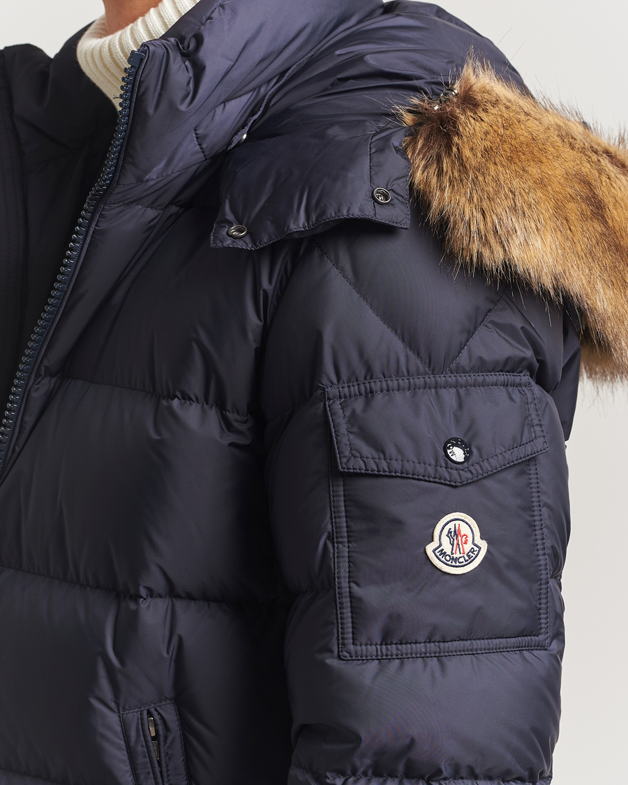 Mies | Takit | Moncler | Maya Faux Fur Jacket Navy