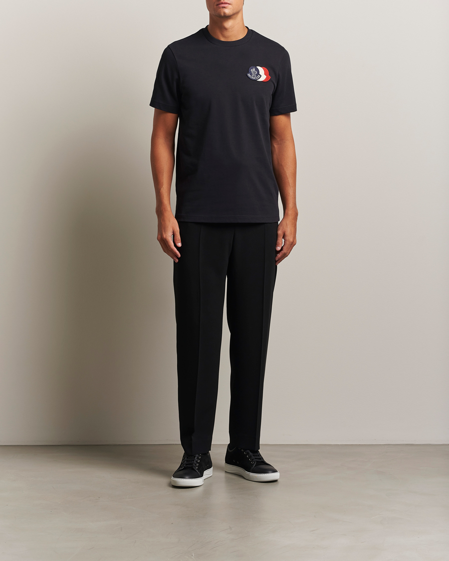 Mies | T-paidat | Moncler | Patch Logo T-Shirt Navy