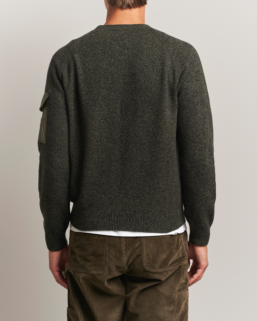 Mies | Puserot | Moncler | Wool Crew Neck Military