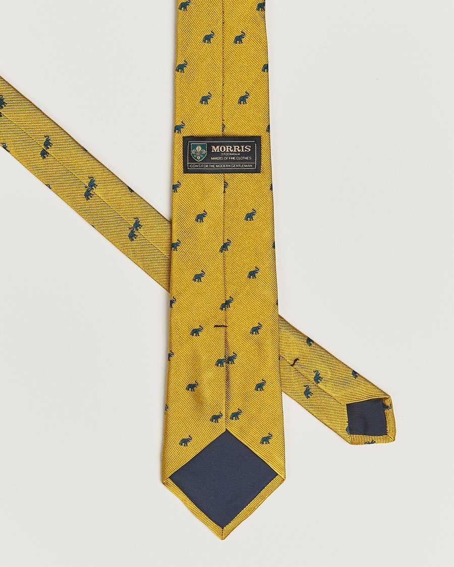 Mies | Morris Club Tie Yellow | Morris | Club Tie Yellow
