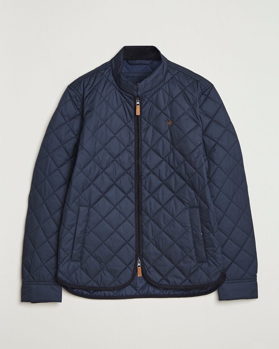 Mies | Takit | Morris | Teddy Quilted Jacket Old Blue