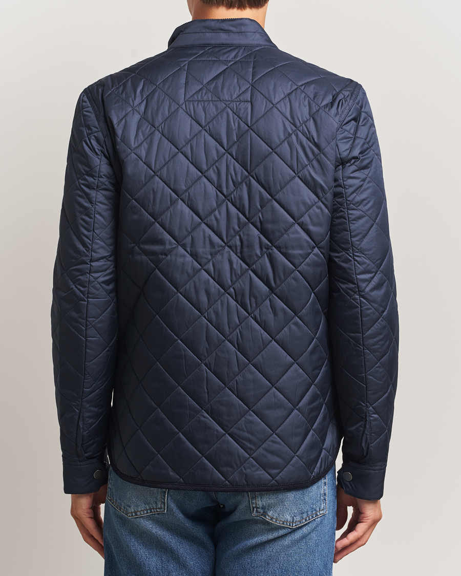 Mies | Takit | Morris | Teddy Quilted Jacket Old Blue