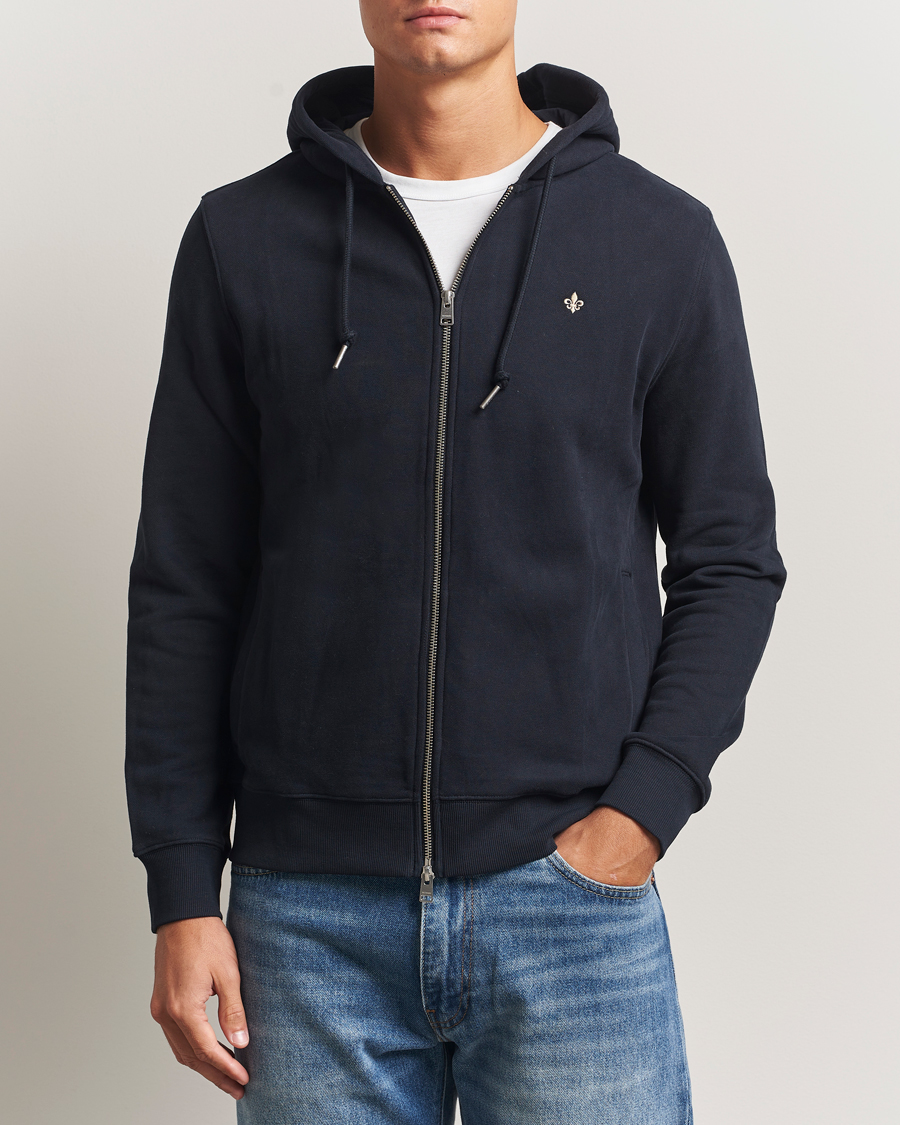 Mies | Puserot | Morris | Brandon Lily Full Zip Hoodie Old Blue