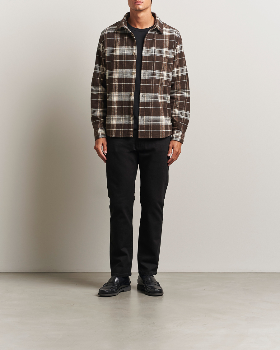 Mies | Housut | Jeanerica | TM005 Tapered Jeans Rinse Stay Black