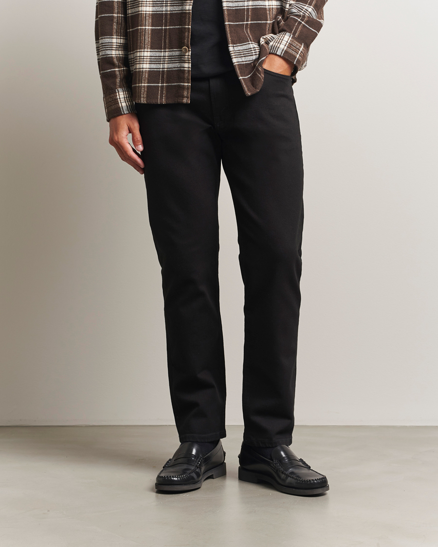 Mies | Housut | Jeanerica | TM005 Tapered Jeans Rinse Stay Black