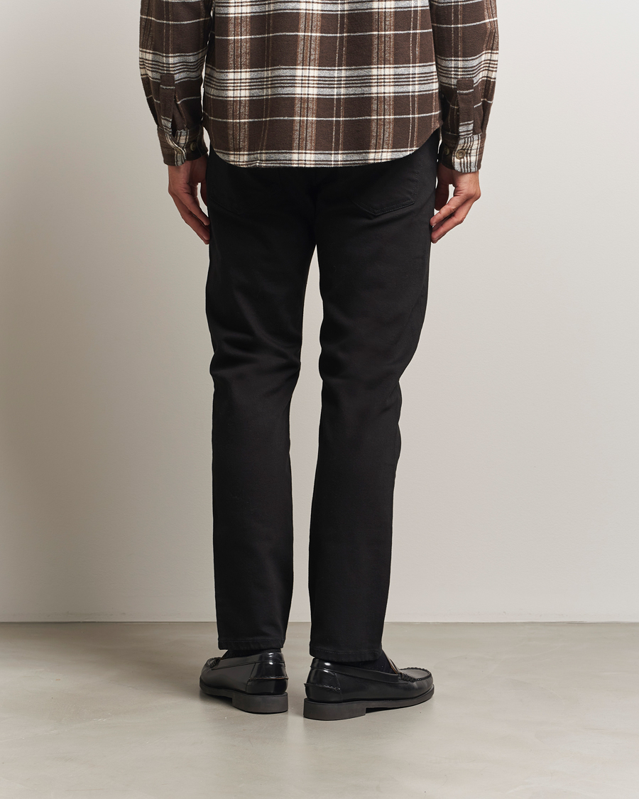 Mies | Farkut | Jeanerica | TM005 Tapered Jeans Rinse Stay Black