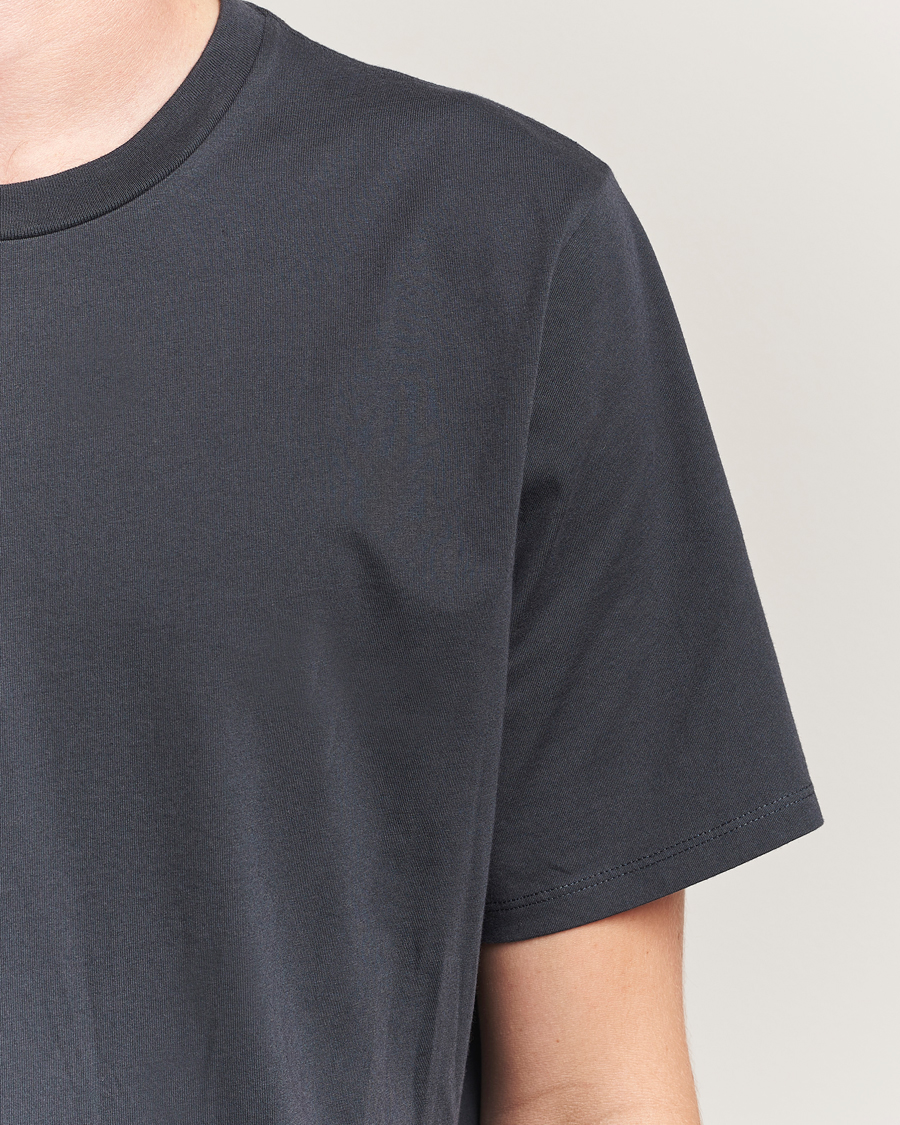 Mies | T-paidat | Jeanerica | Delon Crew Neck T-Shirt Blue Grey