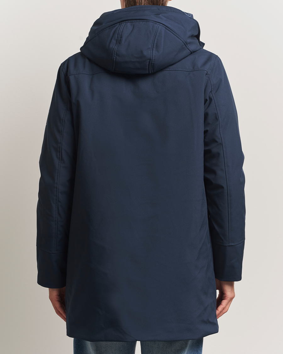Mies | Takit | KnowledgeCotton Apparel | Climateshell Padded Jacket Navy