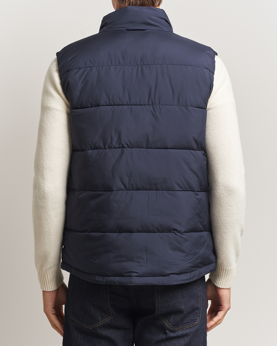 Mies | Ulkoliivit | KnowledgeCotton Apparel | Puffer Vest Night Sky