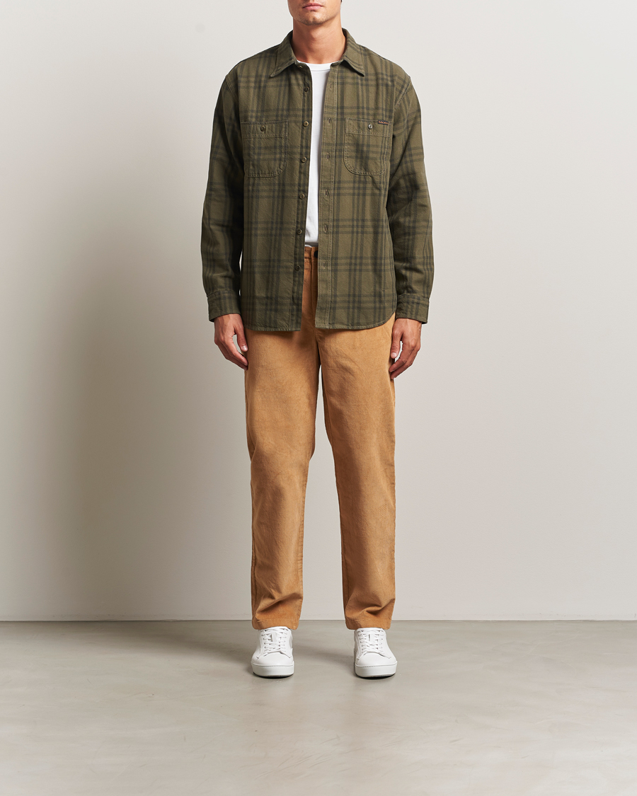 Mies | Housut | KnowledgeCotton Apparel | Chuck Regular Cord Trousers Cinamon