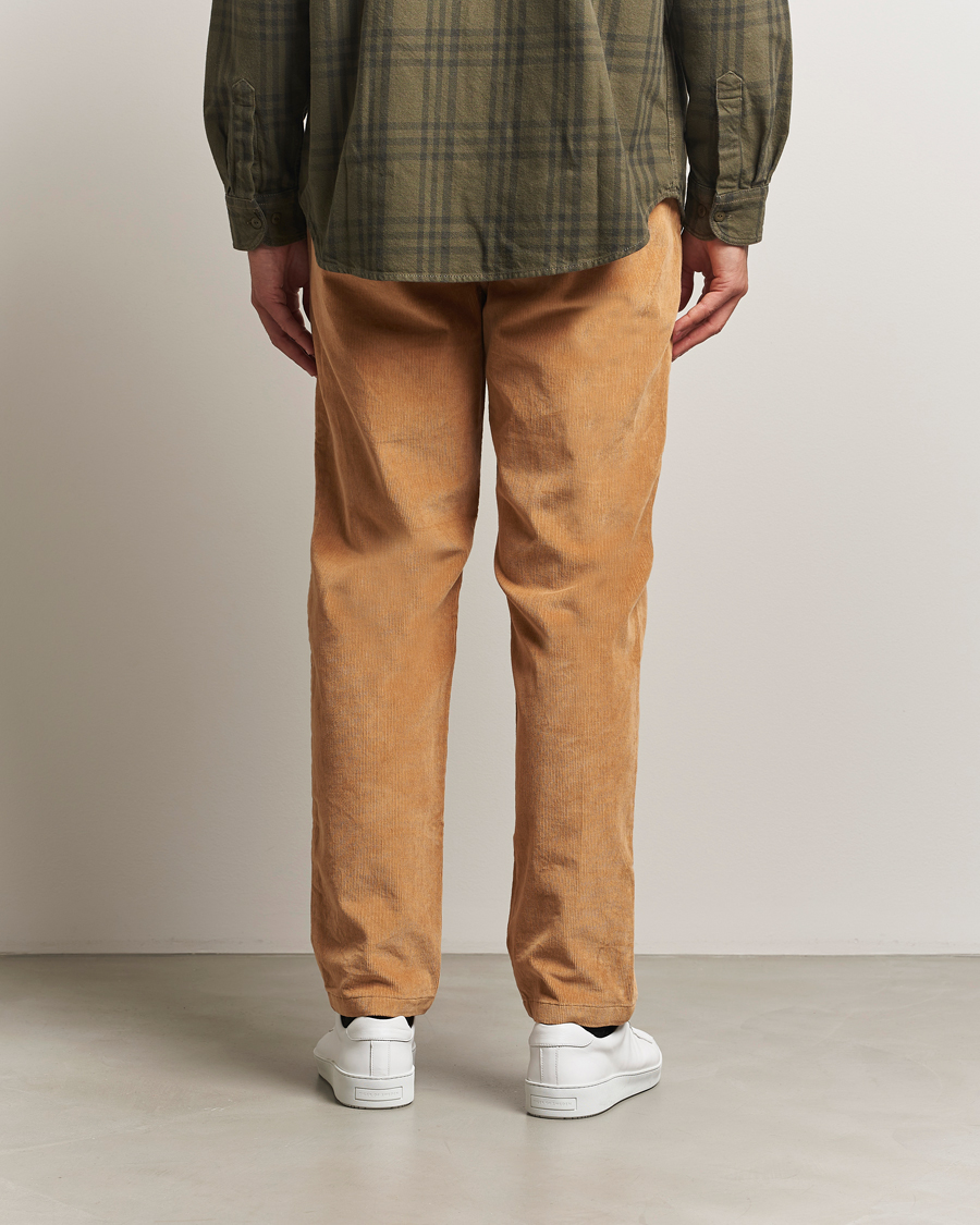 Mies | Housut | KnowledgeCotton Apparel | Chuck Regular Cord Trousers Cinamon