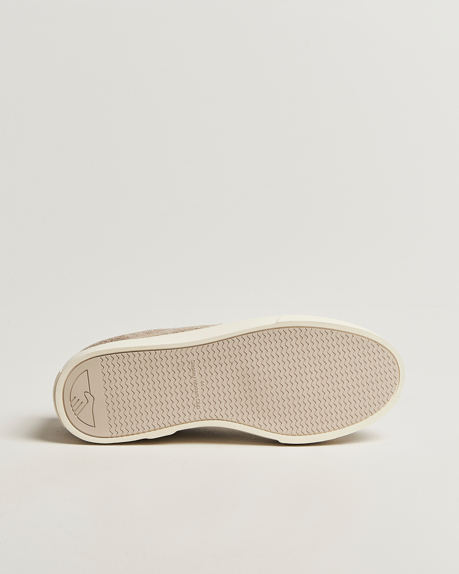 Mies | Tennarit | Stepney Workers Club | Dellow 02 Raw Suede Cupsole Sneaker Taupe