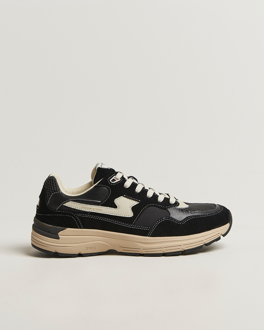 Mies | Tennarit | Stepney Workers Club | Amiel S-Strike Suede Mix Sneaker Black II