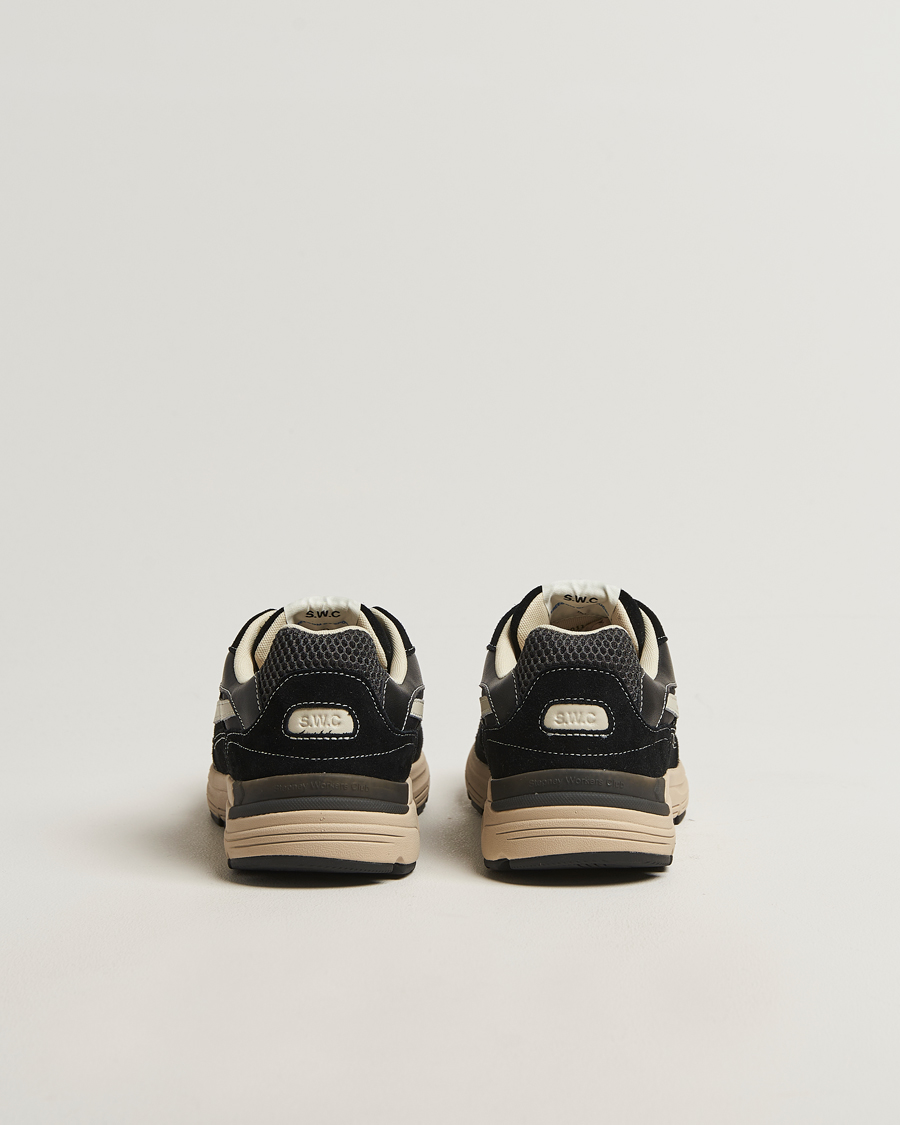 Mies | Tennarit | Stepney Workers Club | Amiel S-Strike Suede Mix Sneaker Black II