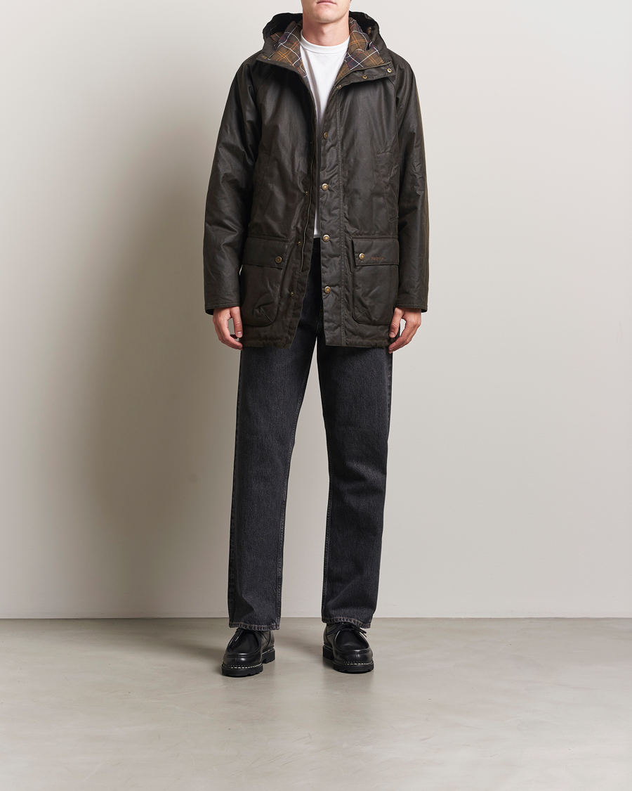 Mies | Takit | Barbour Lifestyle | Bedale Wax Parka Olive