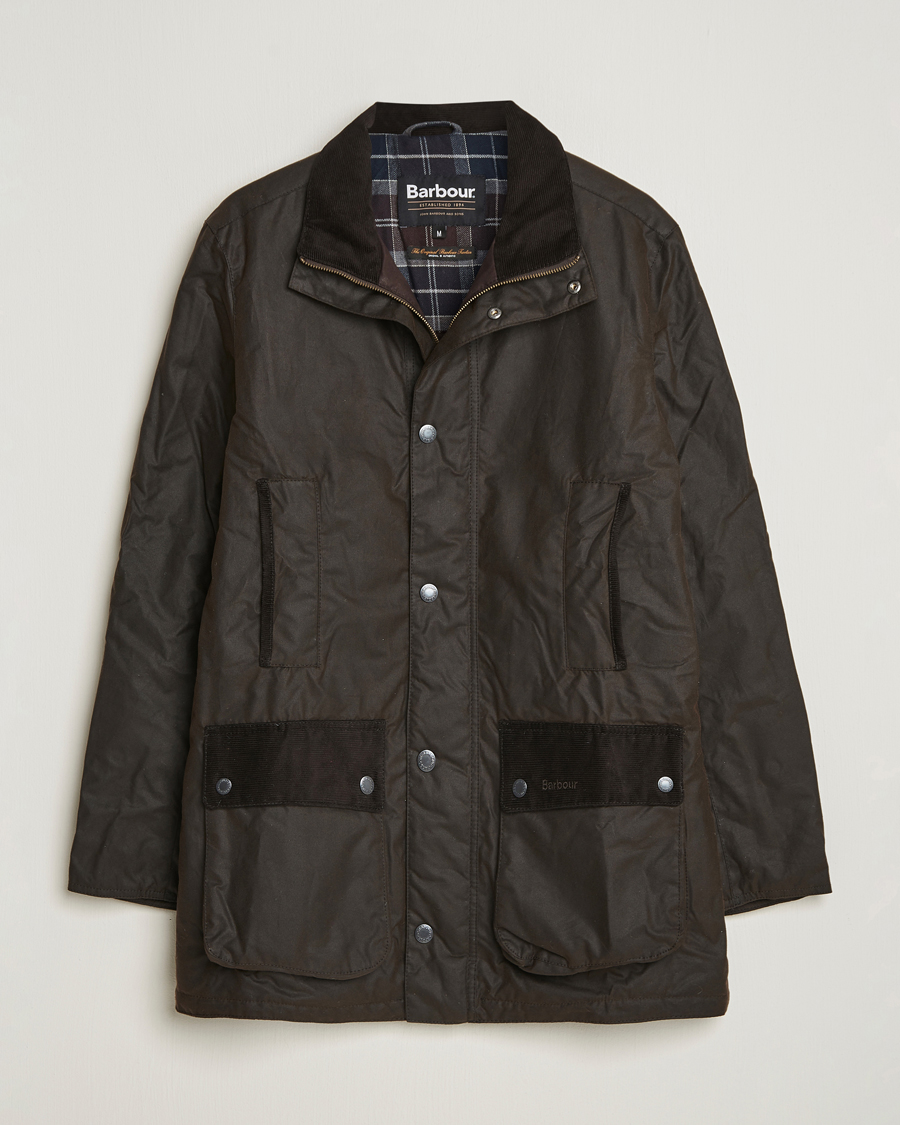 Mies | Takit | Barbour Lifestyle | Modern Border Wax Jacket Brown
