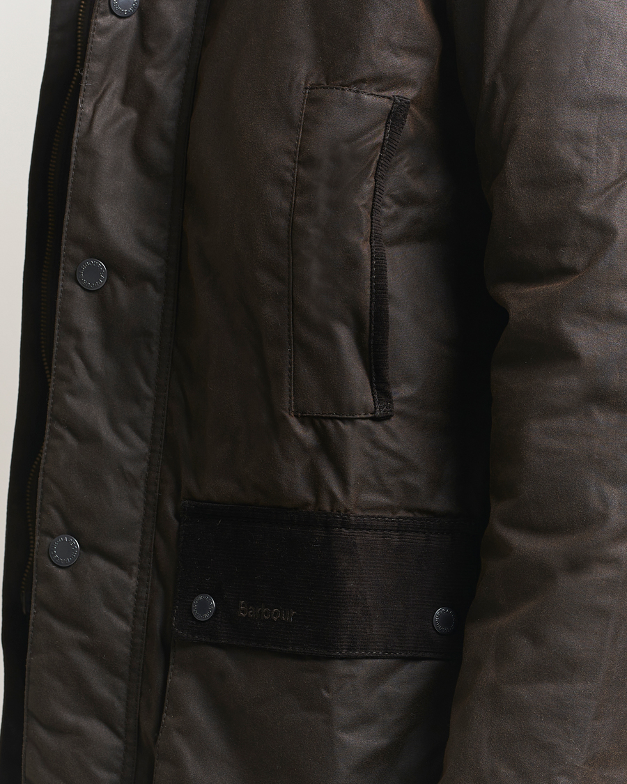 Mies | Takit | Barbour Lifestyle | Modern Border Wax Jacket Brown