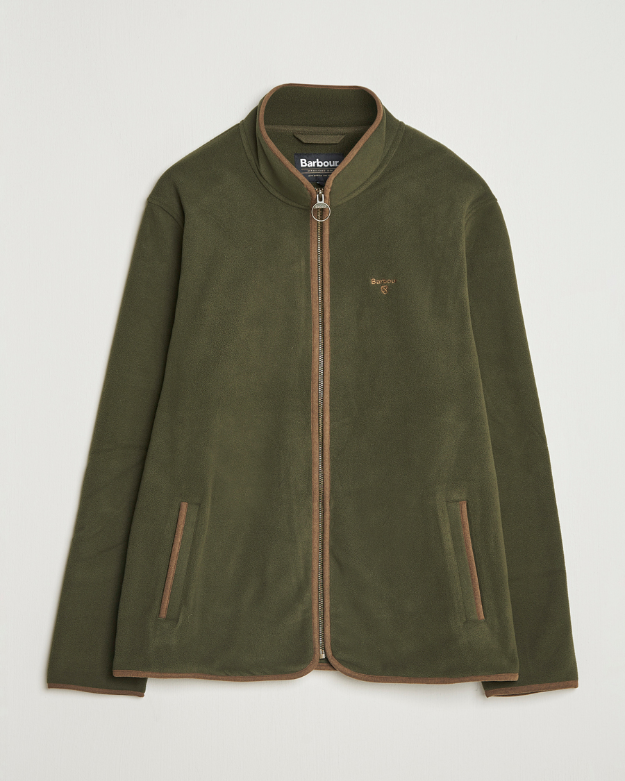 Mies | Puserot | Barbour Lifestyle | Harwood Zip Thru Fleece Olive