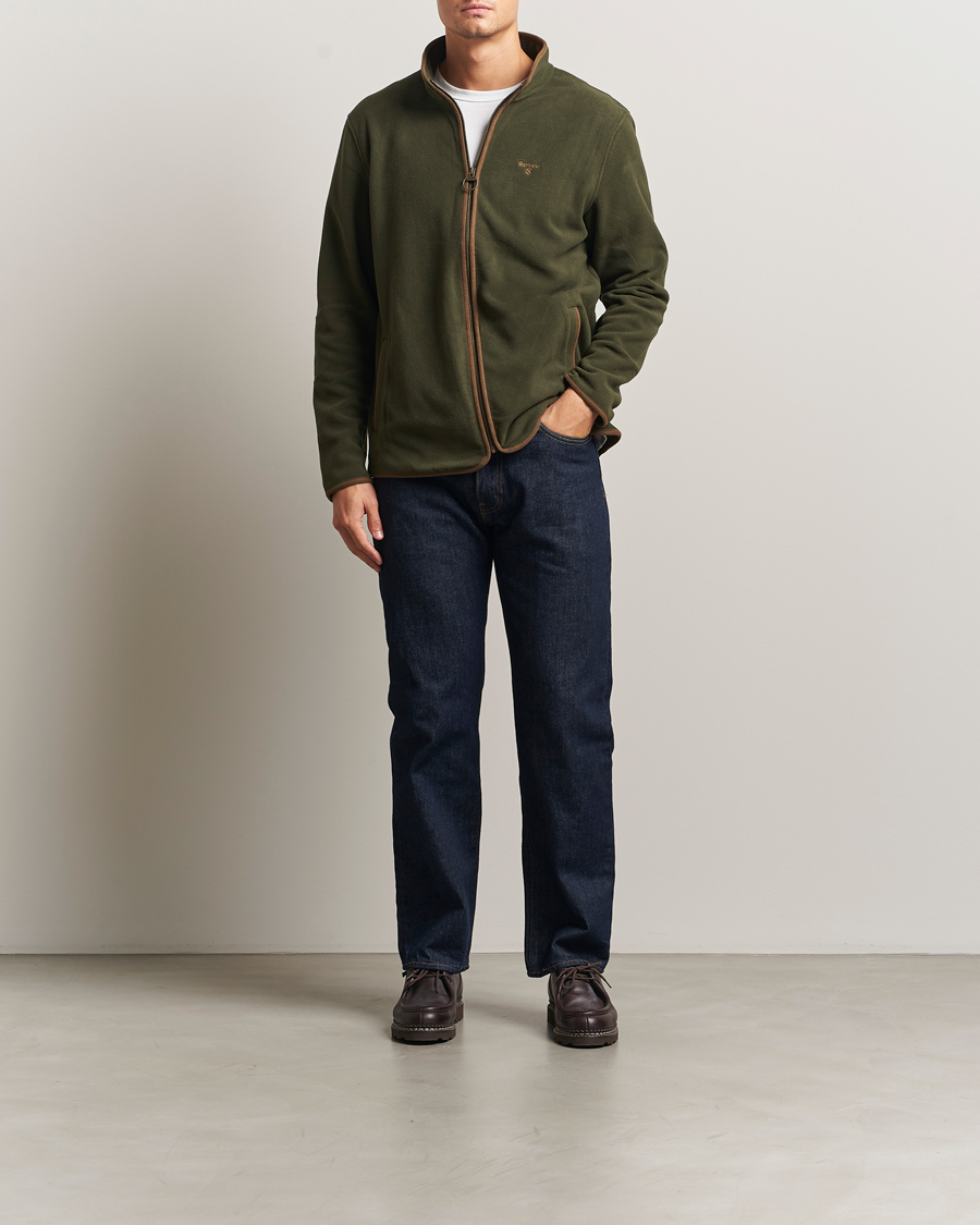 Mies | Puserot | Barbour Lifestyle | Harwood Zip Thru Fleece Olive