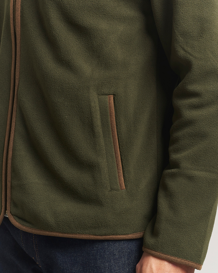 Mies | Puserot | Barbour Lifestyle | Harwood Zip Thru Fleece Olive