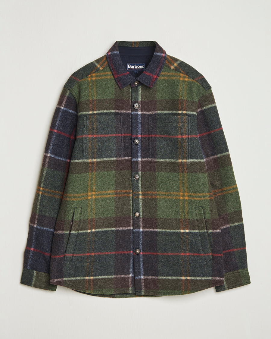 Mies | Kauluspaidat | Barbour Lifestyle | Chapter Tailored Fleece Overshirt Classic Tartan