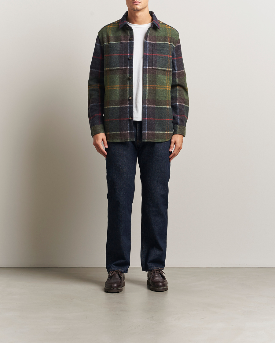 Mies | Kauluspaidat | Barbour Lifestyle | Chapter Tailored Fleece Overshirt Classic Tartan
