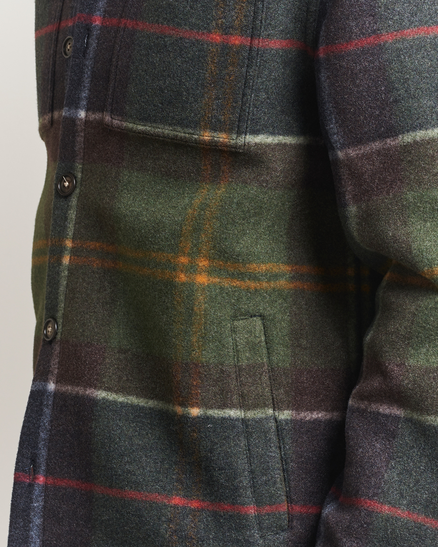 Mies | Kauluspaidat | Barbour Lifestyle | Chapter Tailored Fleece Overshirt Classic Tartan