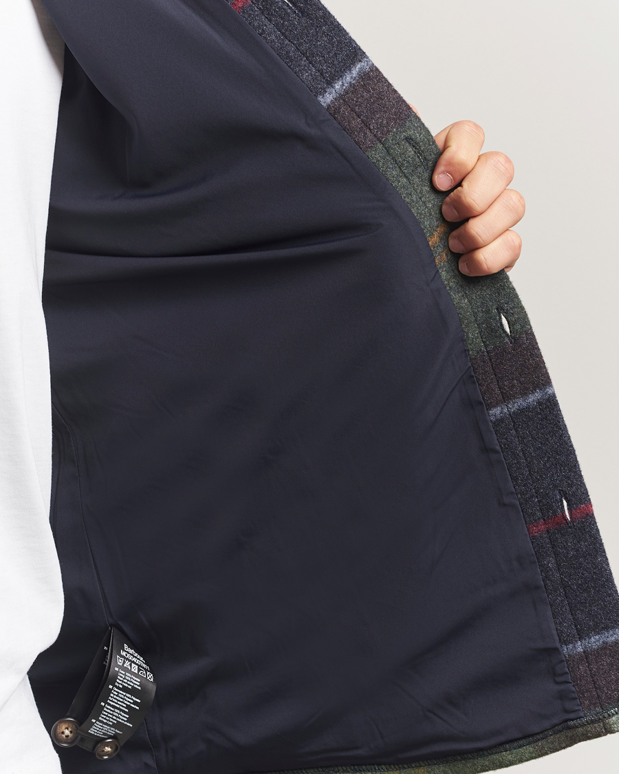 Mies | Kauluspaidat | Barbour Lifestyle | Chapter Tailored Fleece Overshirt Classic Tartan