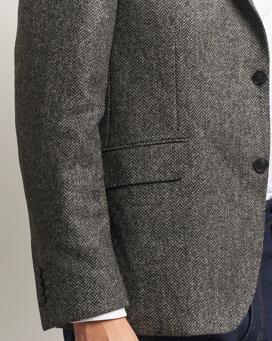 Mies | Pikkutakit | Barbour Lifestyle | Firth Moons Herringbone Blazer Grey