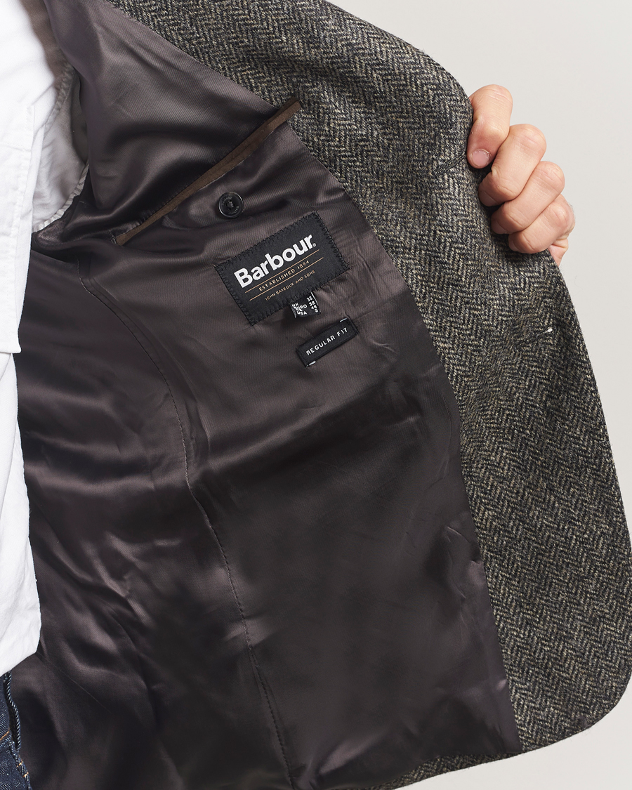 Mies | Pikkutakit | Barbour Lifestyle | Firth Moons Herringbone Blazer Grey