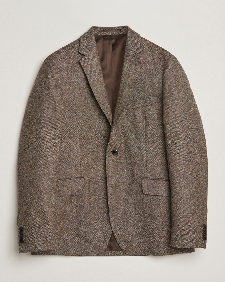 Mies | Pikkutakit | Barbour Lifestyle | Godfrey Moons Shetlands Blazer Brown