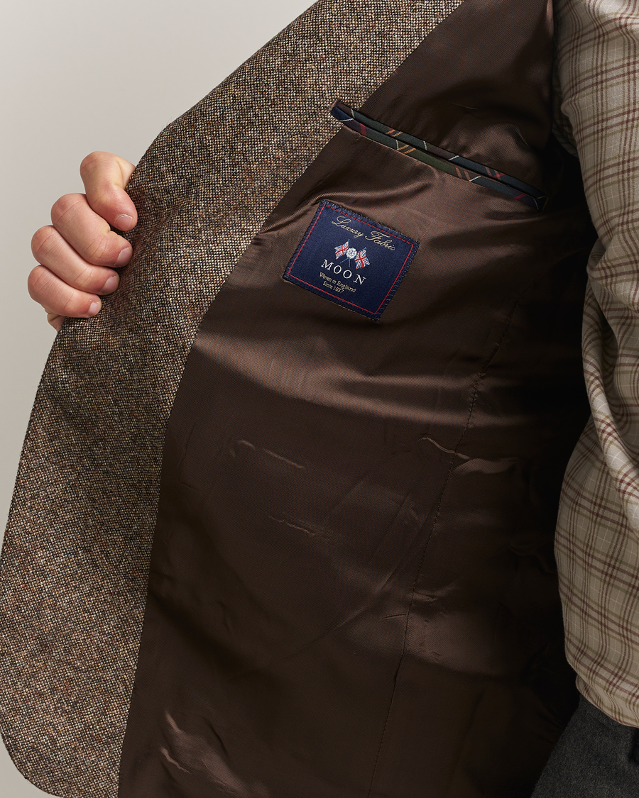 Mies | Pikkutakit | Barbour Lifestyle | Godfrey Moons Shetlands Blazer Brown