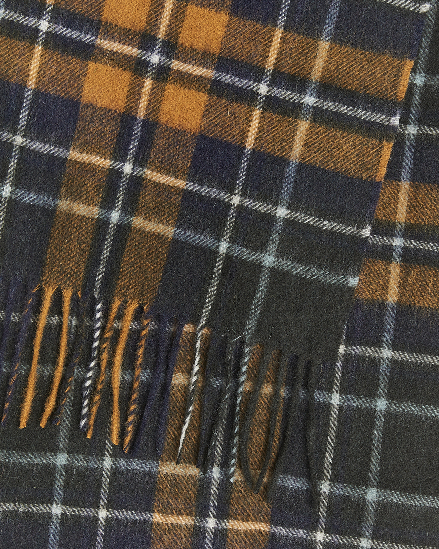 Mies | Barbour Lifestyle Lambswool/Cashmere New Check Tartan Forest/Bronze Brown | Barbour Lifestyle | Lambswool/Cashmere New Check Tartan Forest/Bronze Brown