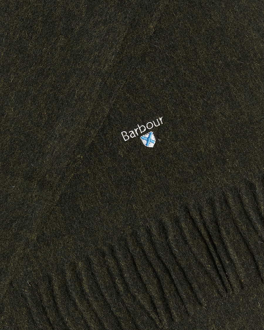 Mies | Kaulaliinat | Barbour Lifestyle | Plain Lambswool Scarf Seaweed