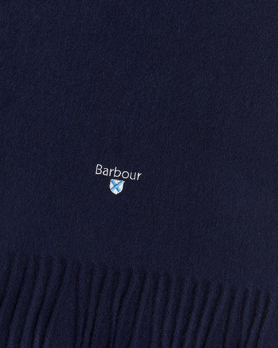 Mies | Kaulaliinat | Barbour Lifestyle | Plain Lambswool Scarf Navy