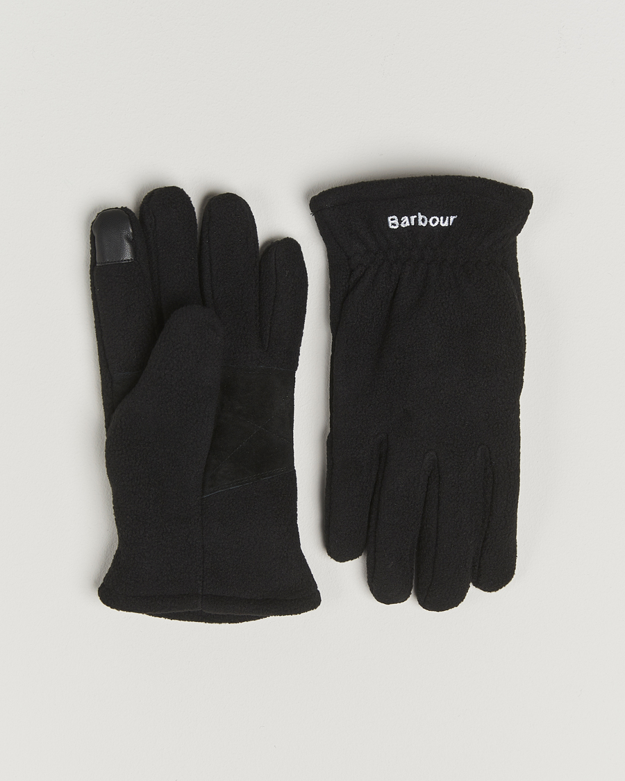 Mies | Käsineet | Barbour Lifestyle | Coleford Fleece Gloves Black