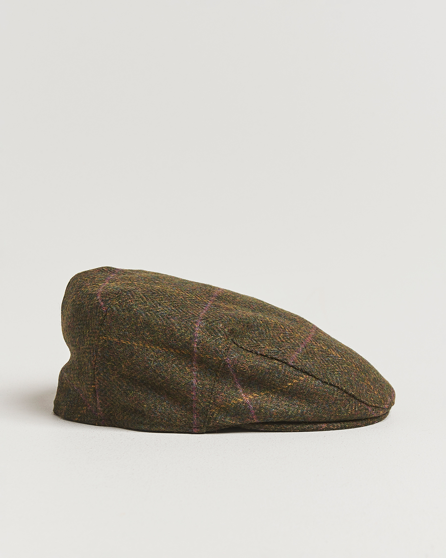 Mies | Päähineet | Barbour Lifestyle | Cireff Tweed Cap Green