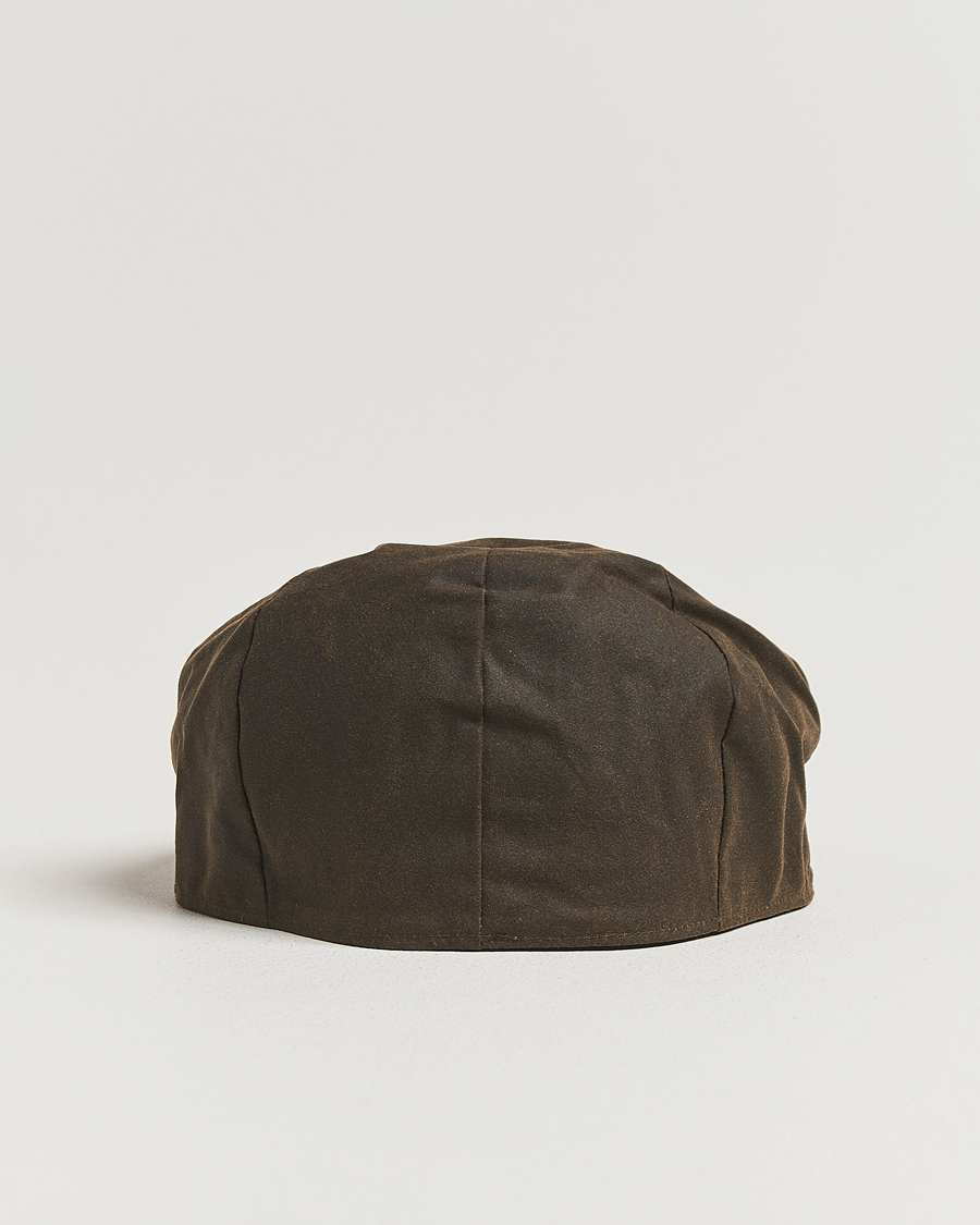 Mies | Päähineet | Barbour Lifestyle | Waxed Flat Cap Olive