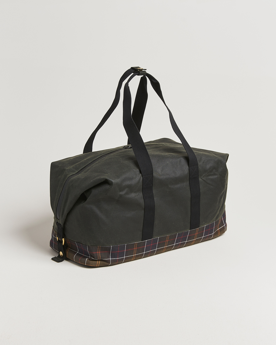 Mies | Barbour Lifestyle Field Wax Holdall Sage | Barbour Lifestyle | Field Wax Holdall Sage