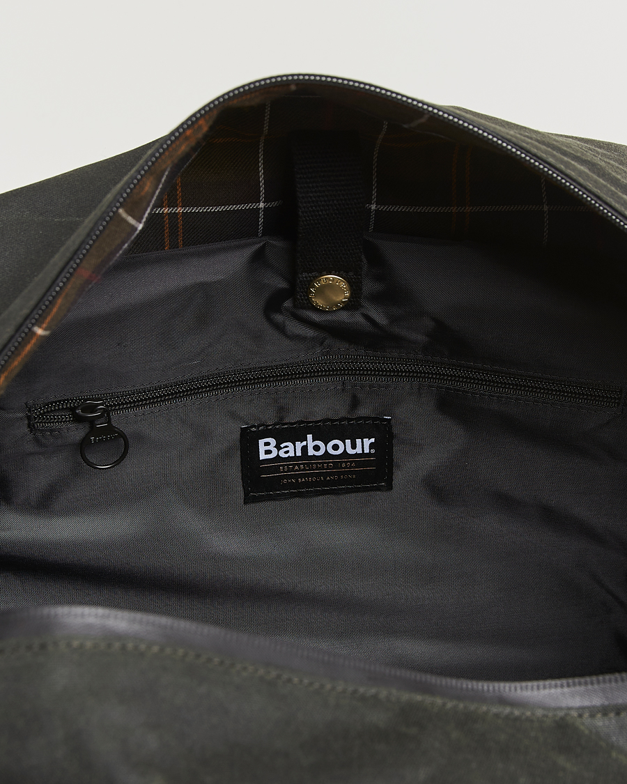 Mies | Barbour Lifestyle Field Wax Holdall Sage | Barbour Lifestyle | Field Wax Holdall Sage