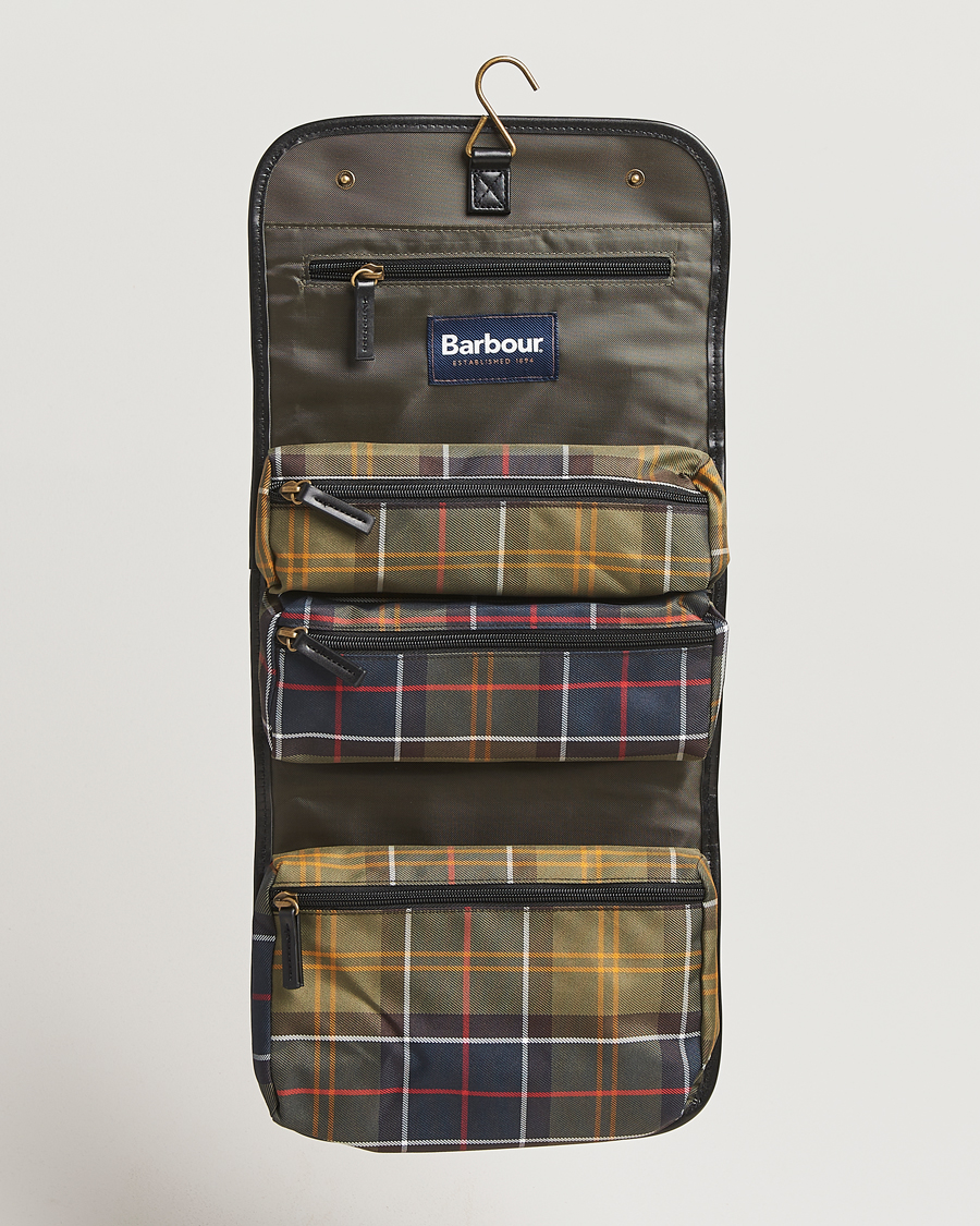 Mies | Barbour Lifestyle Tartan Hanging Washbag Classic | Barbour Lifestyle | Tartan Hanging Washbag Classic