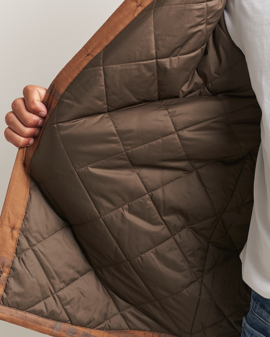 Mies | Kauluspaidat | Patagonia | Lightweigt Insulated Fjord Flannel Shirt Deer Brown