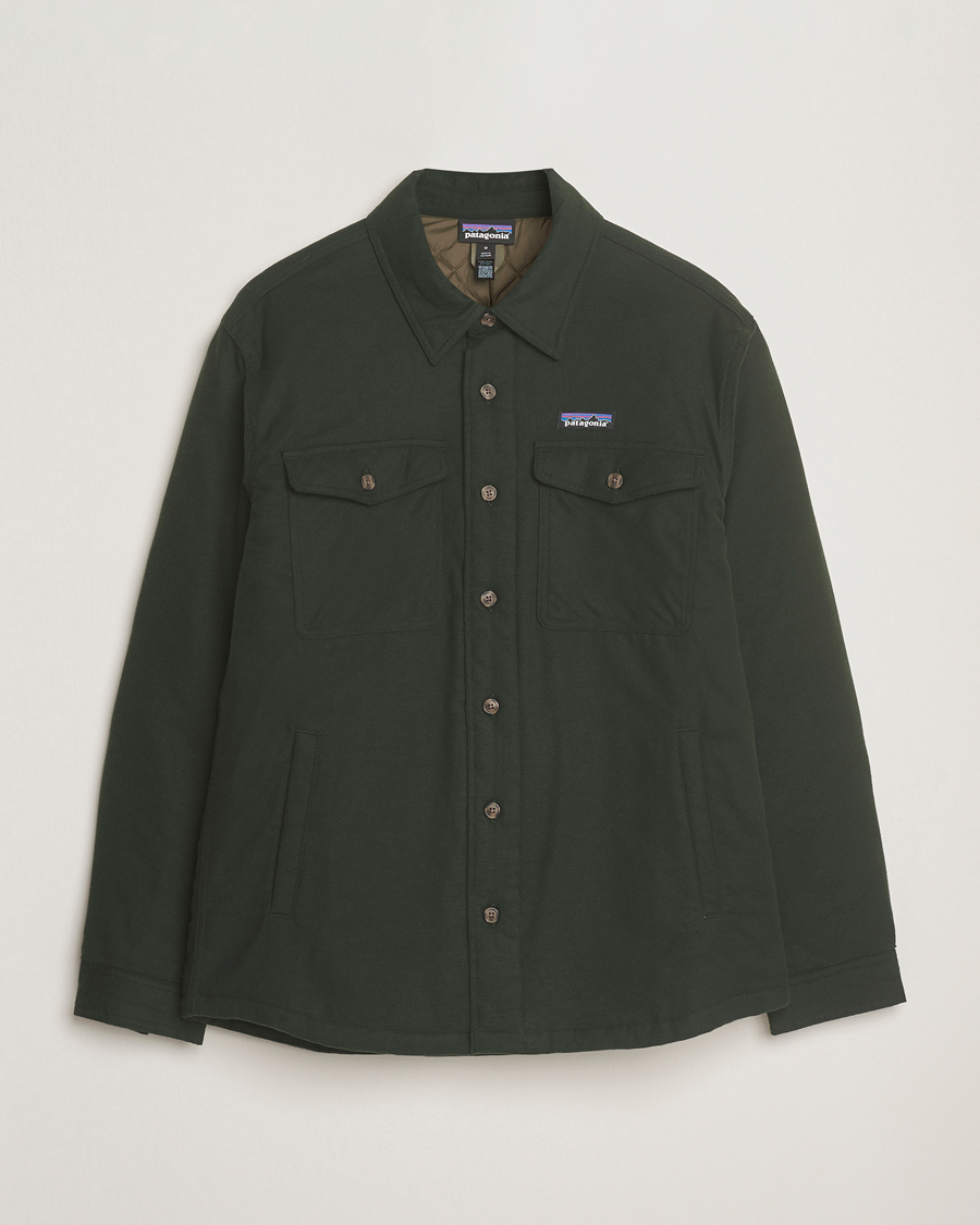 Mies | Kauluspaidat | Patagonia | Lightweigt Insulated Fjord Flannel Shirt Green