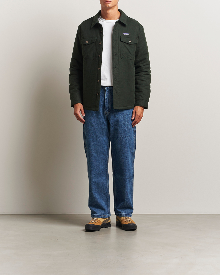 Mies | Kauluspaidat | Patagonia | Lightweigt Insulated Fjord Flannel Shirt Green