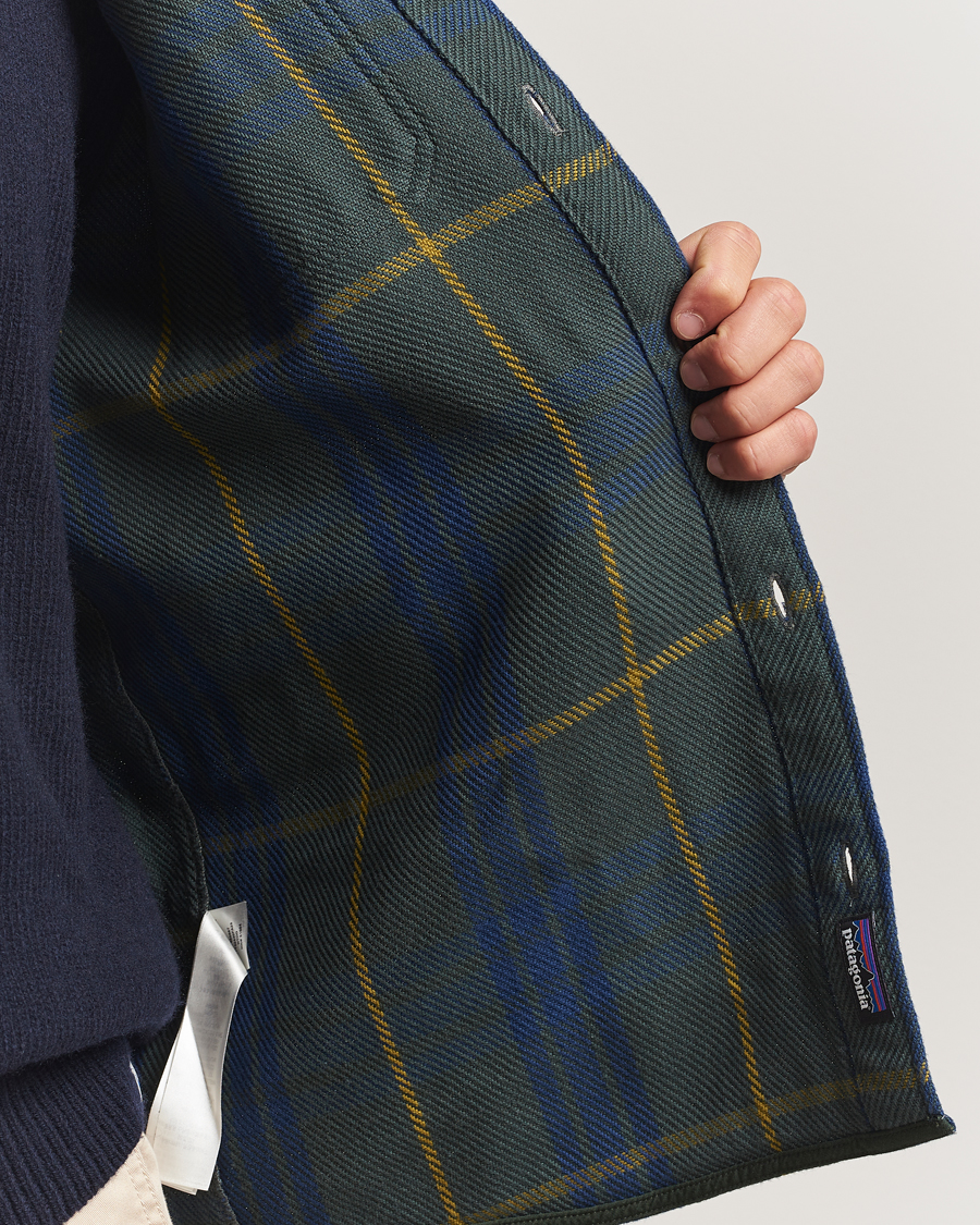 Mies | Kauluspaidat | Patagonia | Fjord Loft Shirt Old Growth Green