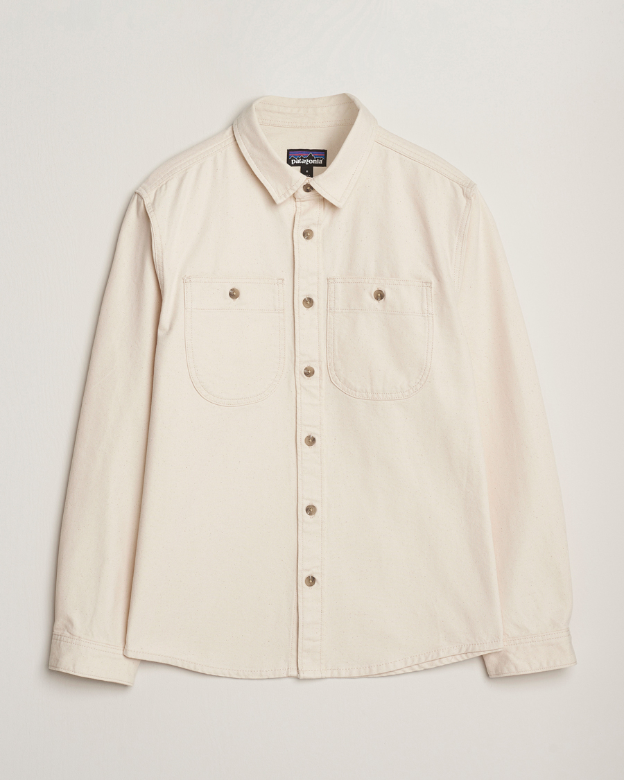 Mies | Kauluspaidat | Patagonia | Point Reyes Canvas Shirt Undyed Natural